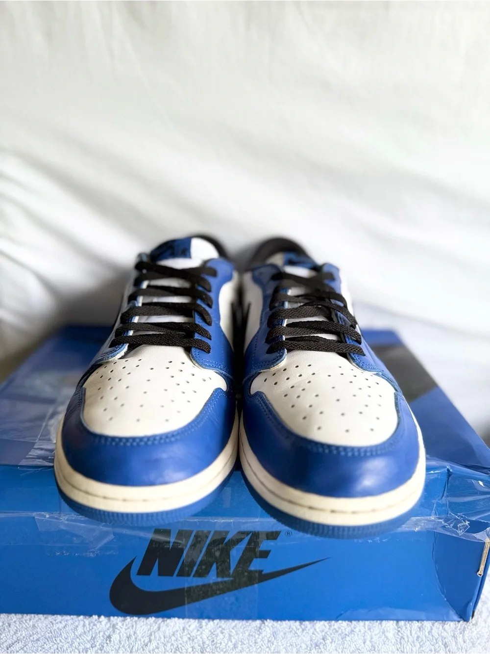 AUTHENTIC Jordan 1 Retro Low OG Game Royal size 13 CZ0790-140 2024 PRE-OWNED